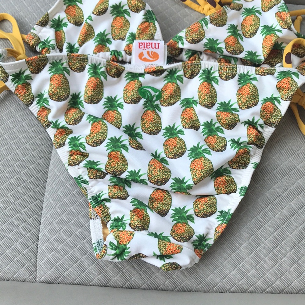 Maia pineapple string bikini Brazilian - Picture 5 of 5